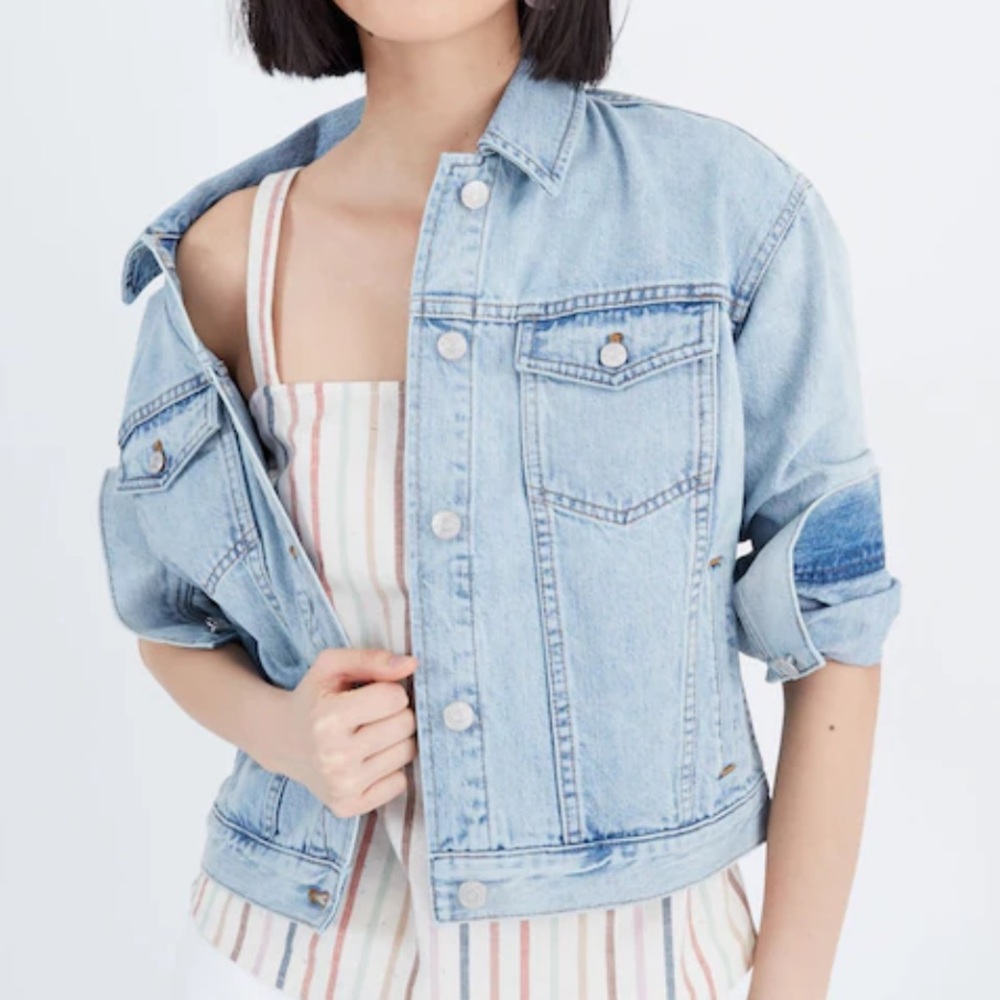 Madewell Light Blue Denim Jacket